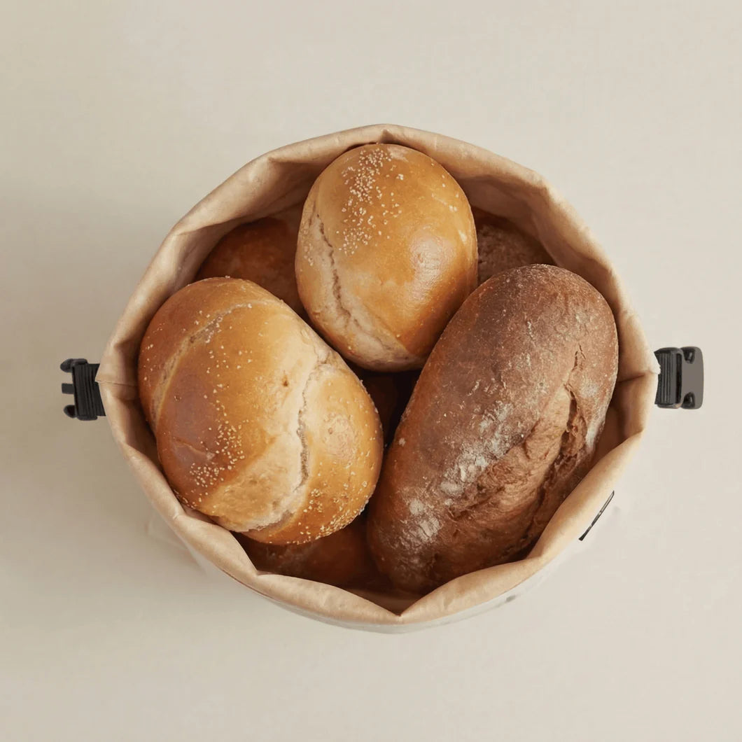 Sac à pain artisanal en coton 100 % et cire d’abeille